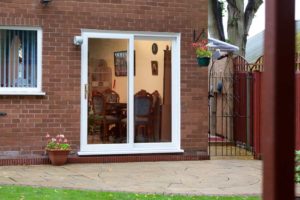 Patio Doors installed in a backside of a Home in Swindon