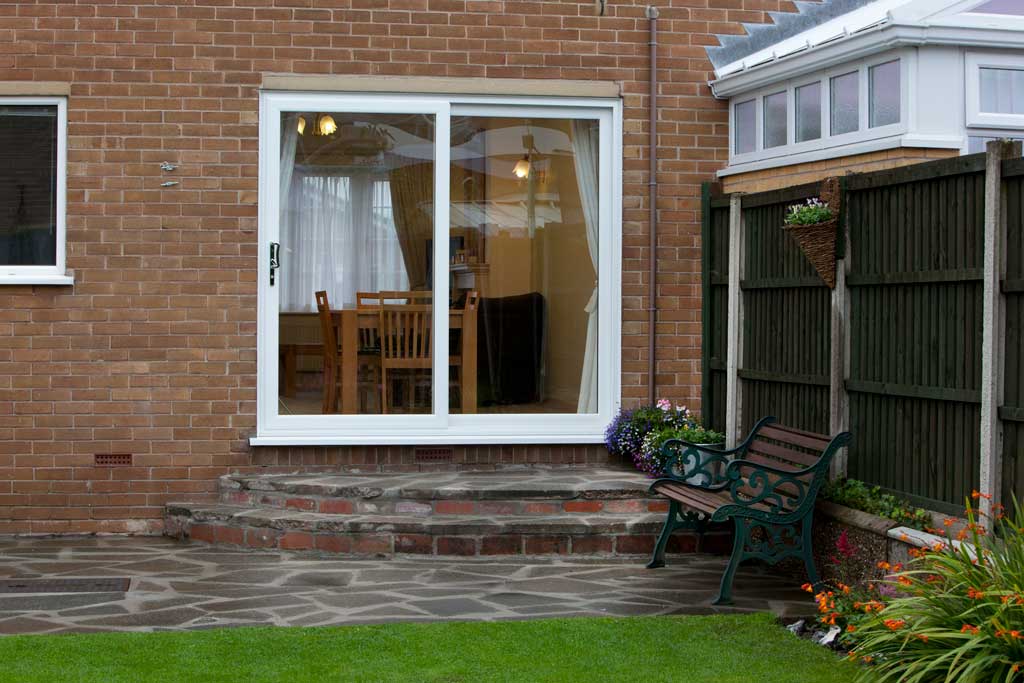 Patio Doors in a Red Brick Building in Swindon