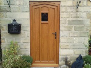 uPVC front door in a vintage building in Swindon