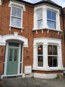 Sliding Sash Windows on a Heritage Style Building Swindon