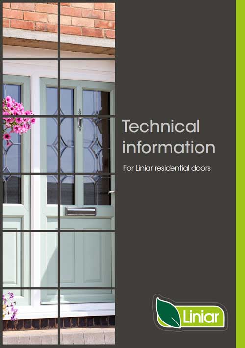 technical information for liniar residential doors