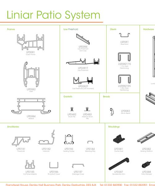 liniar patio system