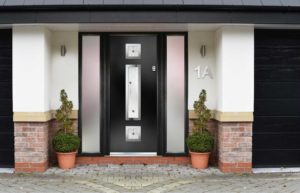 Composite Door of a White Building in Swindon