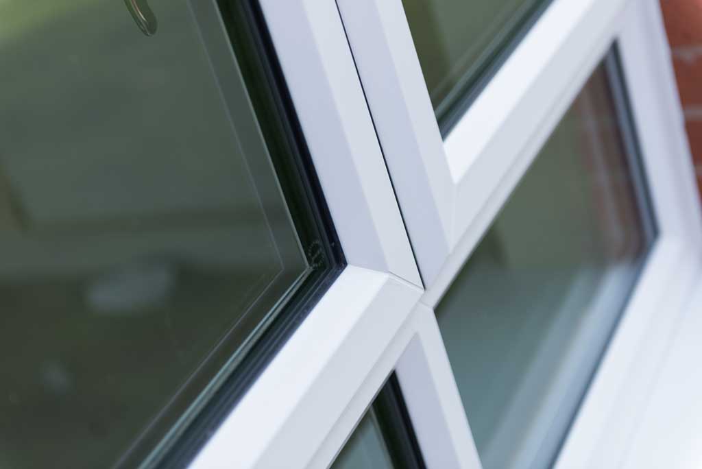 closeup of casement windows bristol