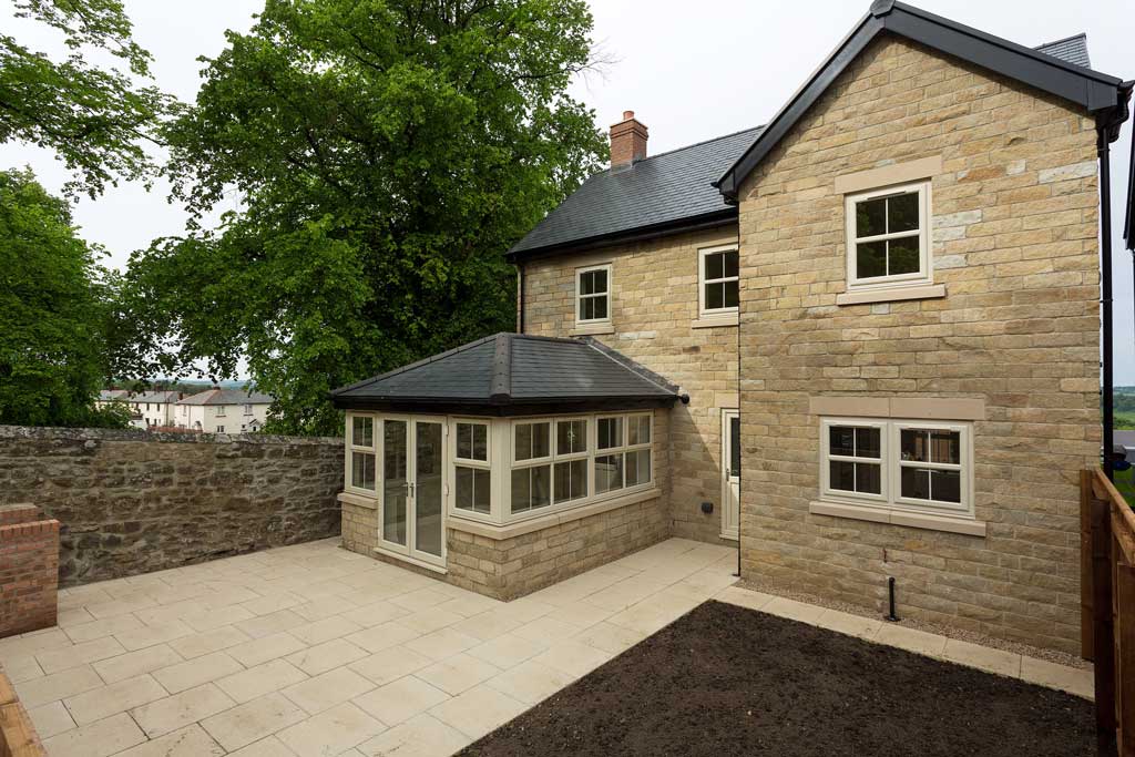 Casement windows in a Traditional brick building Bristol