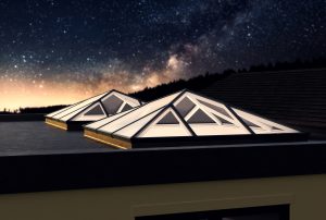 sheerline lantern roof